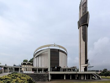 Krak&oacute;w, Sanktuarium Bożego Miłosierdzia