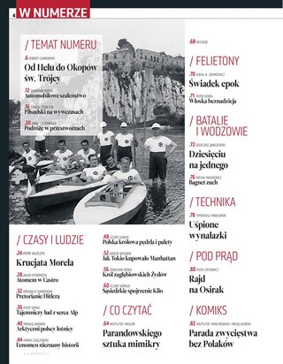 "Historia Dorzeczy" lipiec 2025 - spis treści