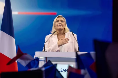 Miniatura: Le Pen prezydentem Francji? Poparcie...