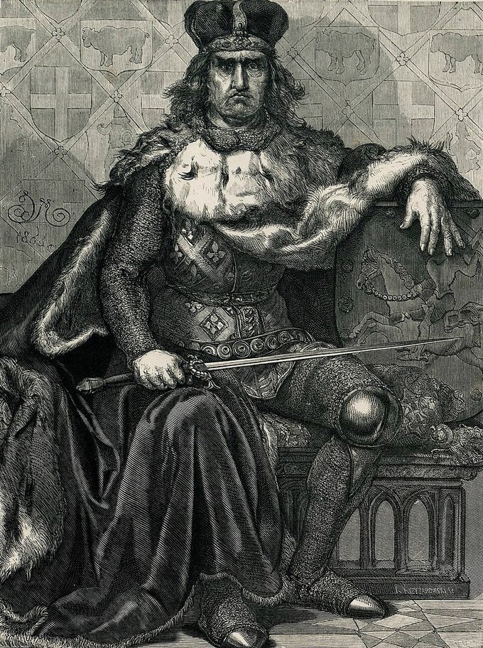 Wielki Książę Witold. Rys. Jan Matejko