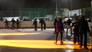 Miniatura: Hucznie otwarte lodowisko zamknięte po...