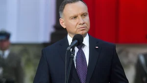 Miniatura: Prezydent Duda zabrał głos w sprawie afery...