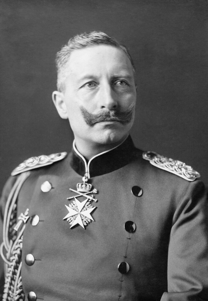 Cesarz Wilhelm II w 1902 roku.