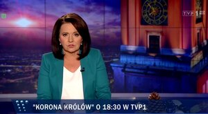 Miniatura: Danuta Holecka wraca do telewizji....