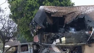 Miniatura: Katastrofa lotnicza w San Diego. Samolot...