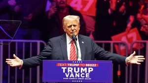 Miniatura: Trump na wiecu przed inauguracją:...