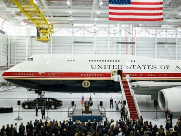 Prezentacja nowego samolotu Air Force One