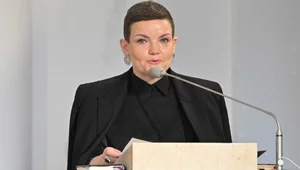 Miniatura: Łzy minister Cienkowskiej na pogrzebie...