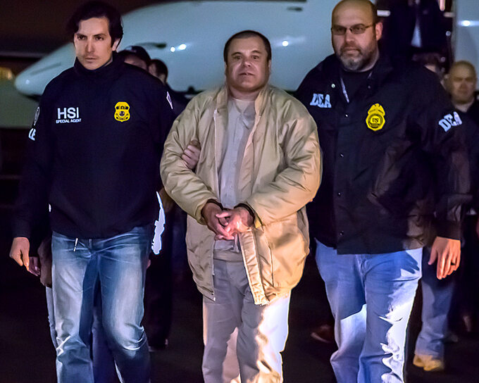 Joaquín "El Chapo" Guzmán schwytany przez agentów DEA w 2017 r.