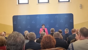 Miniatura: Awantura na spotkaniu z Szydło. "Ile ci...