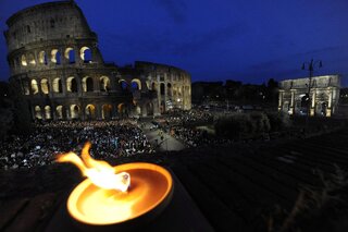 Droga Krzyżowa przy Koloseum, zdjęcie ilustracyjne