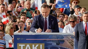 Miniatura: Nawrocki poparł projekt ws. CPK....