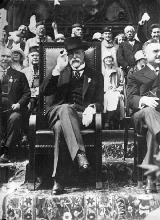 Tomáš Masaryk w 1932 roku