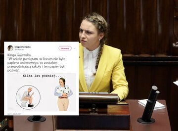 Posłanka Platformy bohaterką memów 