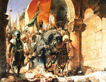 Mehmed II&nbsp;wkracza do&nbsp;Konstantynopola