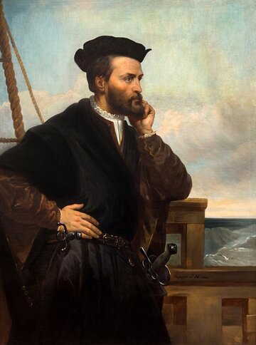 Th&eacute;ophile Hamel, Portret Jacques'a Cartiera