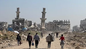 Miniatura: Kto zarabia na dramacie Gazy?