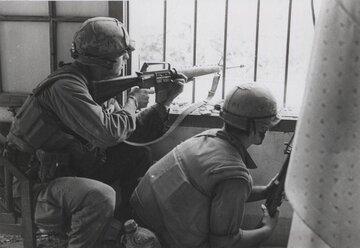 Amerykańscy Marines podczas walk o&nbsp;Huế, luty 1968&nbsp;r.