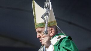 Miniatura: Franciszek: Módlmy się za naród ukraiński...