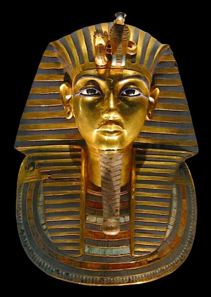 Maska grobowa faraona Tutanchamona