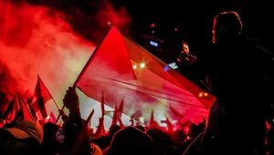 Miniatura: Berlin: Tłum świętował atak na Izrael