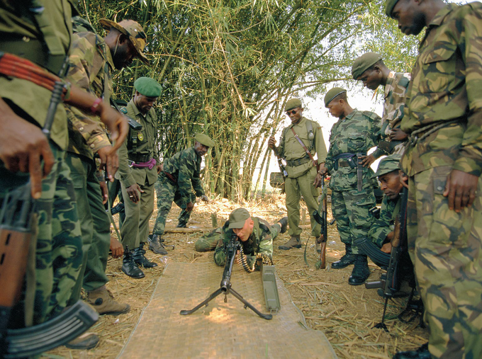 Najemnicy w armii gen. Mobutu