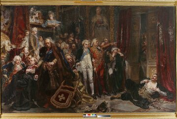 J. Matejko, Rejtan. Upadek Polski 