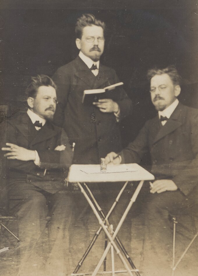 Portret potrójny - Władysław Reymont