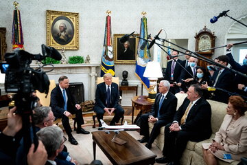 Prezydent Andrzej Duda w Białym Domu 