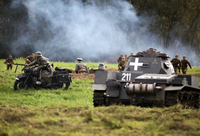Rekonstrukcja historyczna upamiętniającą bitwę o&nbsp;Osiek