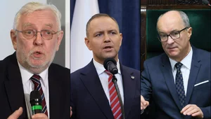 Miniatura: Stępień po stronie Nawrockiego w sporze z...