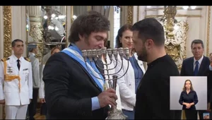 Miniatura: Nowy prezydent Argentyny wręczył...