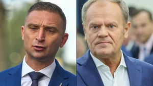 Miniatura: "Niedługo wylądujesz pod celą". Bąkiewicz...