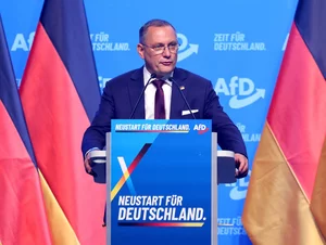 Miniatura: Lider AfD zapytany o Polskę. "Właśnie to...