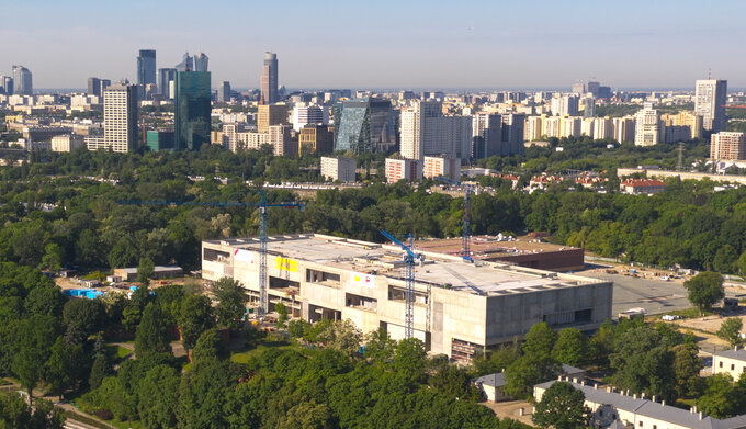 Budowa nowej siedziby Muzeum Historii Polski