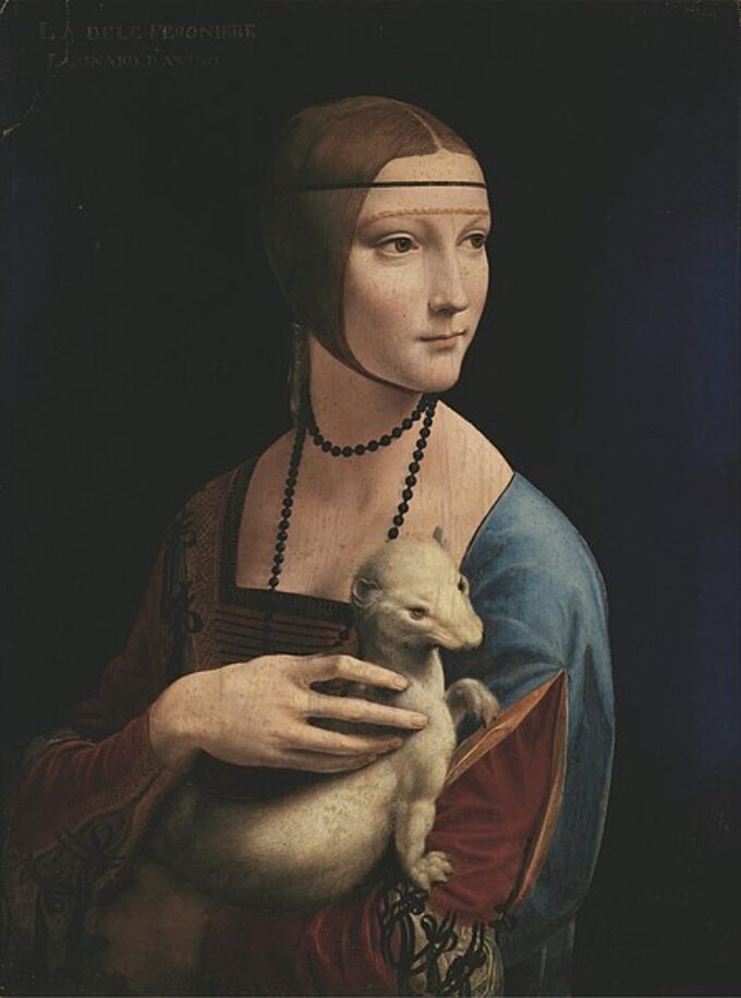 Leonardo da Vinci, Dama z gronostajem