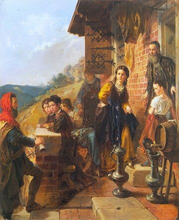 W. Łuszczkiewicz, Kazimierz Wielki u&nbsp;Esterki