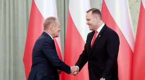 Miniatura: Tusk o słowach Nawrockiego: Nie chce mi...