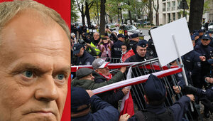 Miniatura: Tusk atakuje Nawrockiego: Prezydent...