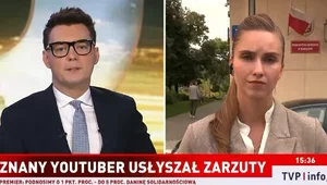 Miniatura: Nerwowo w TVP Info. "Może ktoś w końcu się...