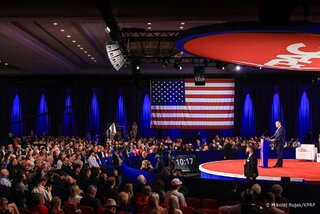 Prezydent Karol Nawrocki na&nbsp;CPAC w&nbsp;Dallas