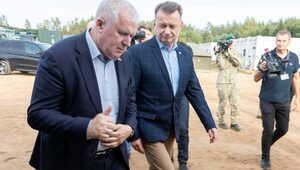 Miniatura: Spotkanie ministrów obrony Polski i Litwy....