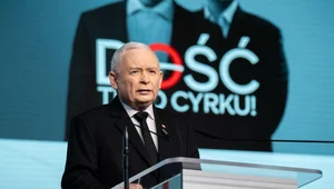 Miniatura: Spięcie na konferencji PiS. Kaczyński do...