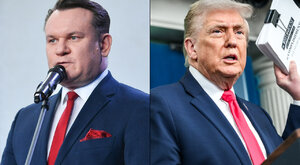 Miniatura: Trump chwali Tarczyńskiego. "Uczcie się od...