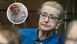 Miniatura: Henryka Krzywonos trafiła do szpitala....