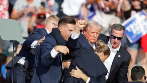 Miniatura: Trump o słynnym geście: Wiedziałem, że...