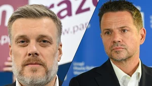 Miniatura: Zandberg uderza w Trzaskowskiego....