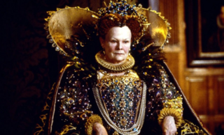 Judi Dench w&nbsp;filmie "Zakochany Szekspir" jako Elżbieta Wielka
