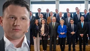 Miniatura: Von der Leyen ogłasza plan zbrojeń....