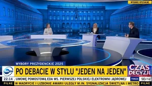 Miniatura: Konsternacja w TVN24. "Debatę niestety...